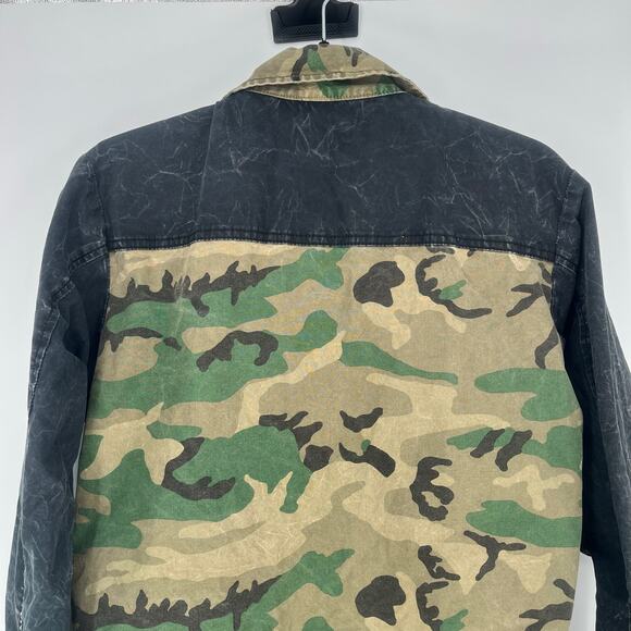 BDG Urban Outfitters Camo Utility Jacket – 100% Cotton Military Style Coat Small - Picture 6 of 10